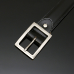 Claudio - Black Polish - Classic Belt