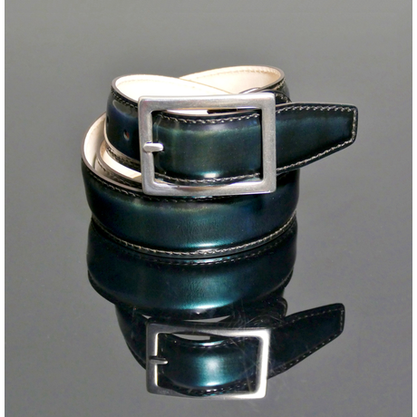 Claudio - Shade Metallic Green - Rub off belt