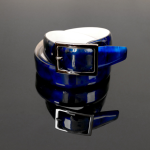 Claudio Spatalato Patent Blue belt