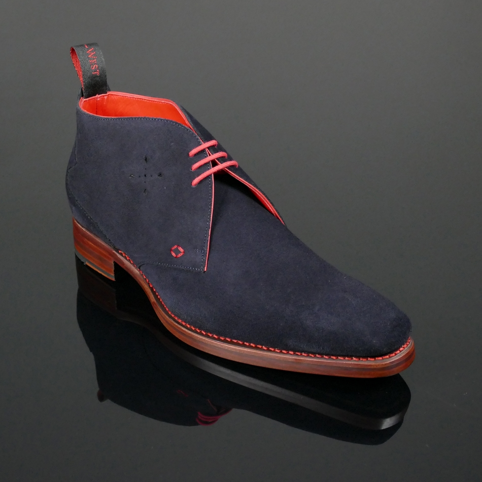 Dexter 'Masuka' - Plain Front Suede Chukka Boot