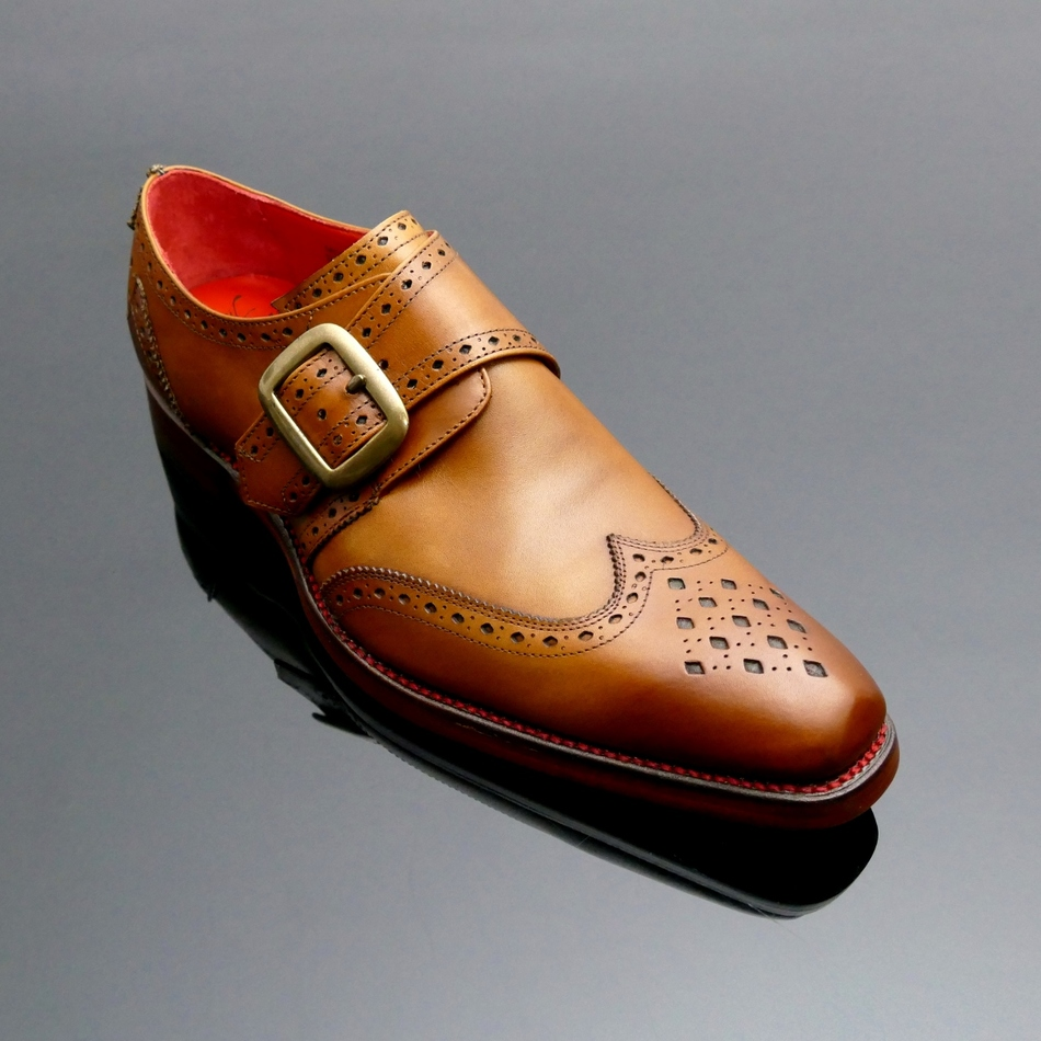 Dexter 'Morte' - Wing Tip Monk Shoe
