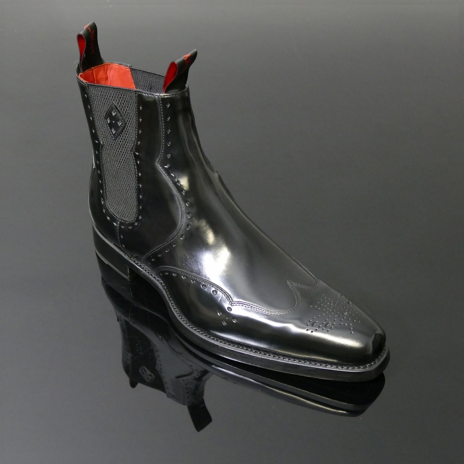 Dexter 'Novikov' - Polished Punch Chelsea Boot