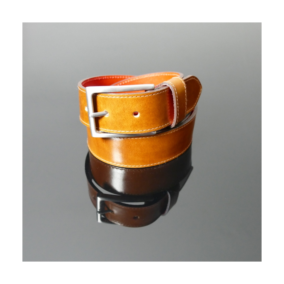 Dirk Jeans Belt - Cedar Calf