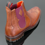 Hannibal 'Red Dragon' - Wing tip Chelsea Boot
