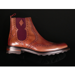 Hannibal 'Red Dragon' - Wing tip Chelsea Boot