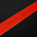 Infamous Belt - 'Mr Lucky' Devil head - Tan Calf