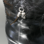 Lynott 'The Libertine' - Toe cap tall zip boot