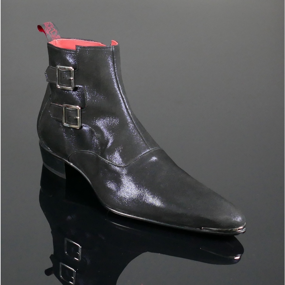 Manic K744 'Mystery' Double buckle boot