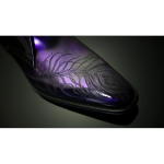 Moon 'Eye' - Peacock feather Chukka Boot