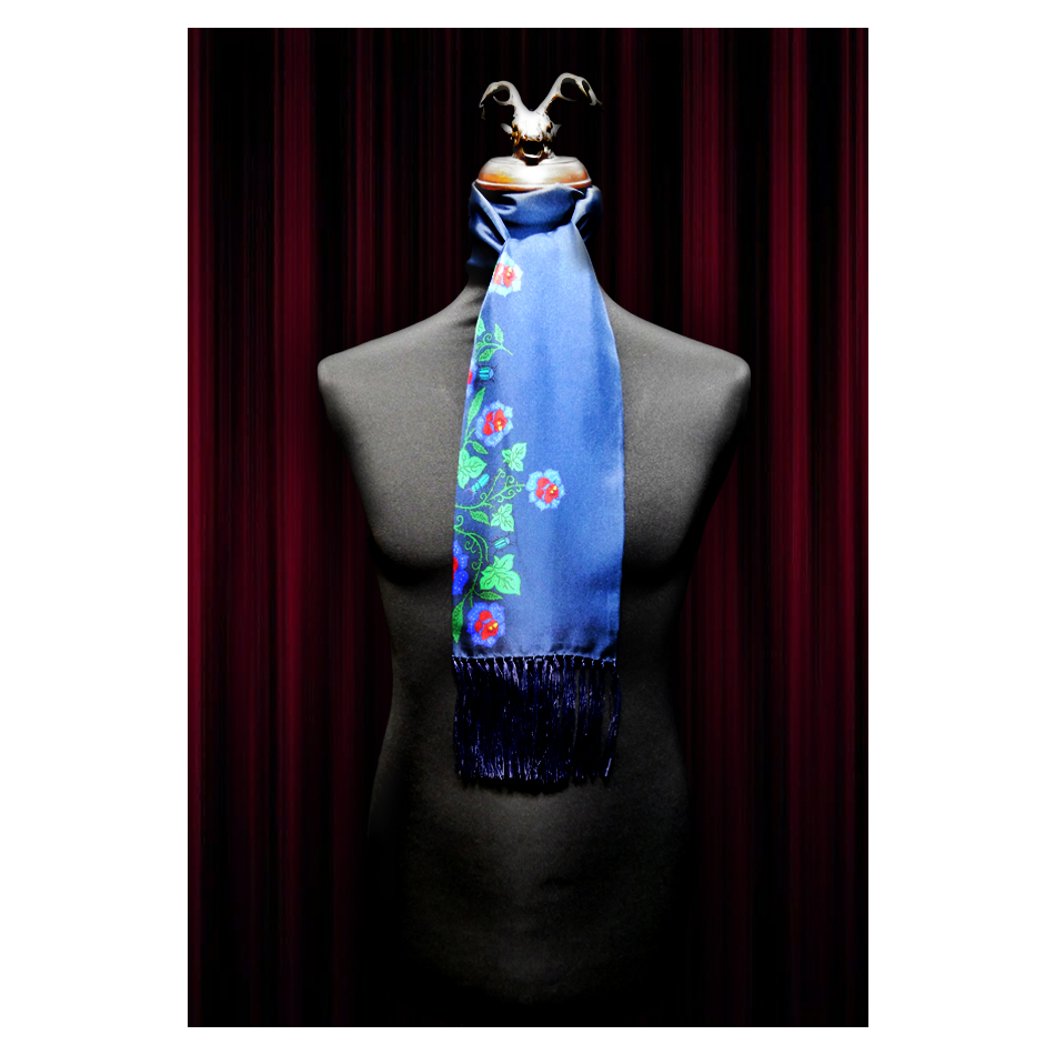 Mutant Ivy Scarf and Pocket Square Set