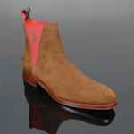 Page 'Blenheim' - Plain front suede Chelsea boot