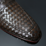 Soprano K169 'Concours' Dark Brown Hand Weaved Slip on