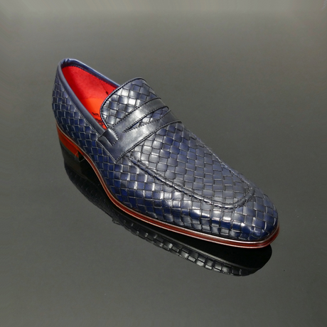 Soprano K169 'Concours' Navy Hand Weaved Slip on