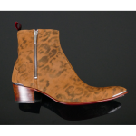Sylvian J984 'Hansen' Printed Leopard Zip Boot