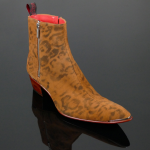 Sylvian J984 'Hansen' Printed Leopard Zip Boot
