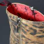 Sylvian J984 'Hansen' Printed Leopard Zip Boot