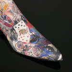 Sylvian K749 'Lizard King' Tall Zip Boot