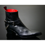 Sylvian K912 'Street Life' Buckled Zip Boot