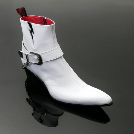 Sylvian K912 'Street Life' Buckled Zip Boot