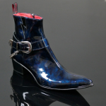 Sylvian K912 'Street Life' Buckled Zip Boot