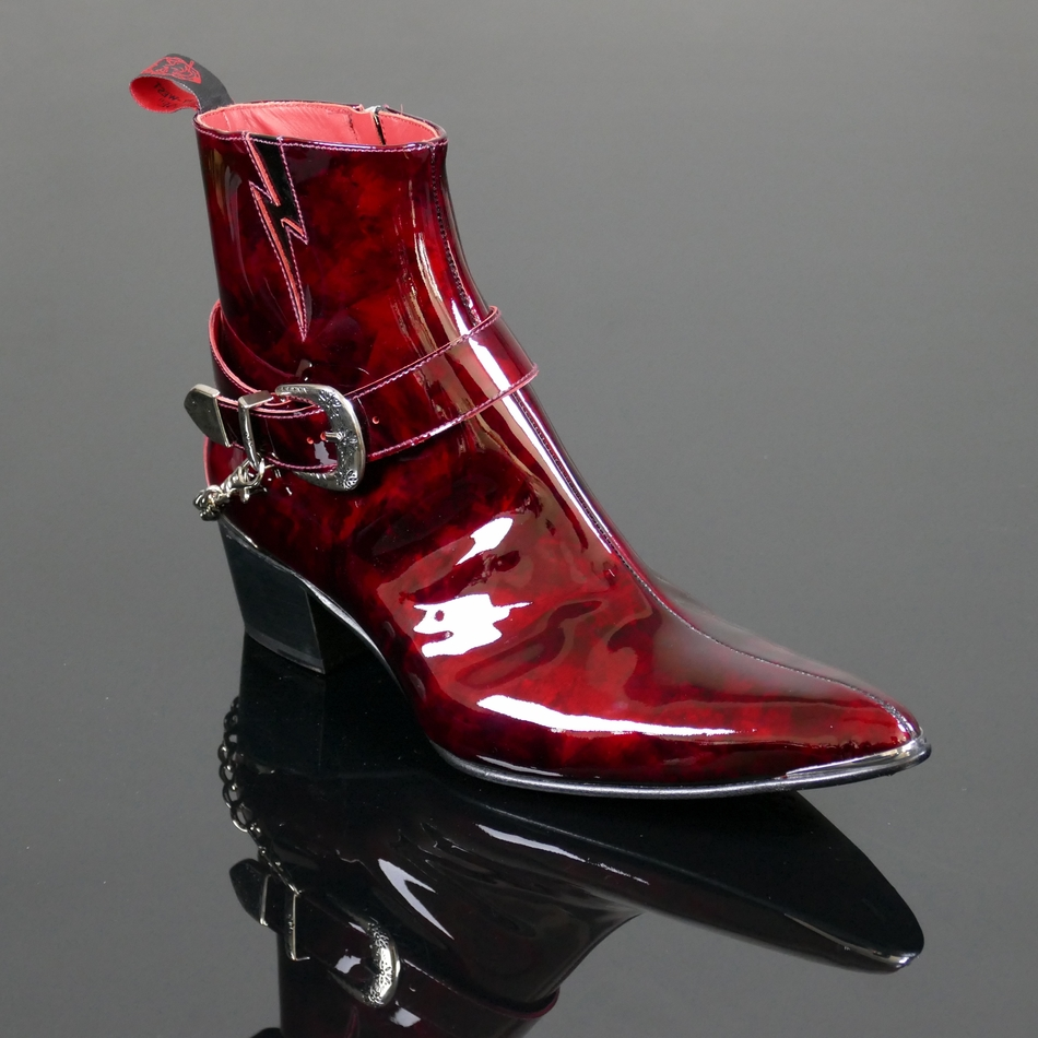 Sylvian K912 'Street Life' Buckled Zip Boot