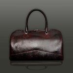 The 'Nightporter' Overnighter Bag - Diablo Snake