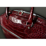The 'O'Toole' Suit Carrier - Burgundy Croc