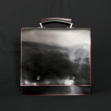 The 'Weatherall' DJ / Laptop Case - Black Calf