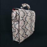 The 'Weatherall' DJ / Laptop Case - Natural Snake