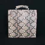 The 'Weatherall' DJ / Laptop Case - Natural Snake